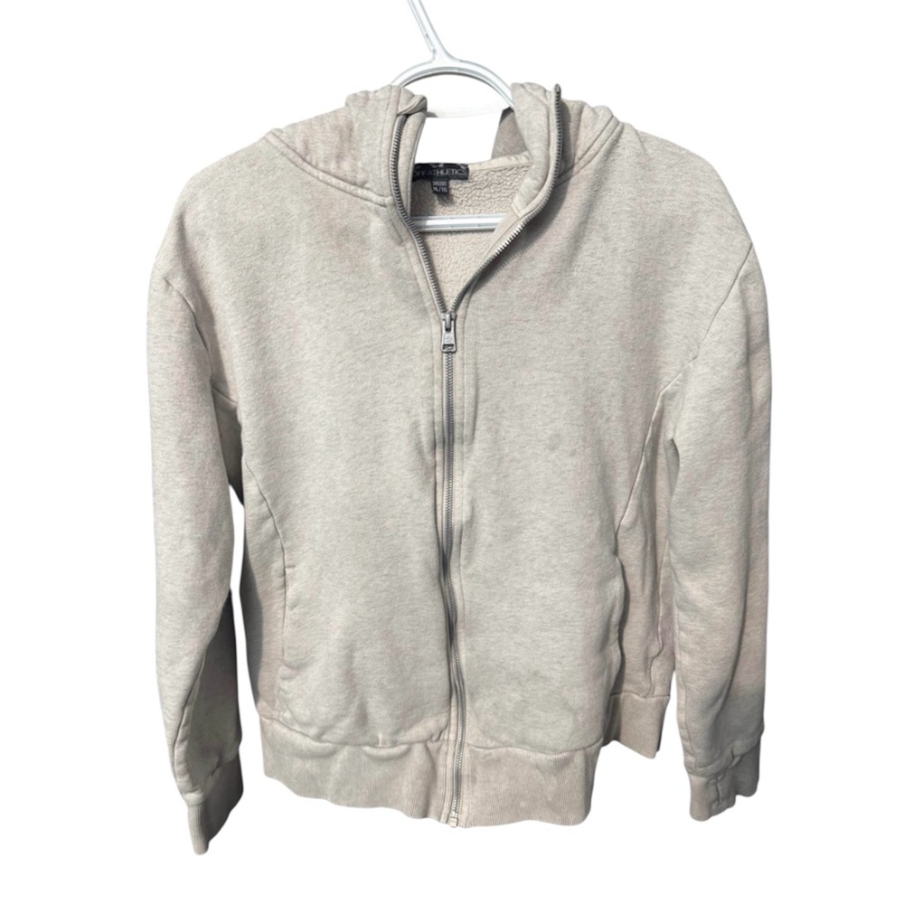 Tuff Athletics Gray Zip-Up Hoodie